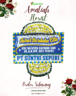 Papan Bunga Duka di Liliba