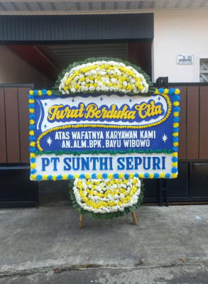 Papan Bunga Duka di Liliba