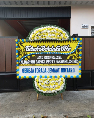 Papan Bunga Duka di Liliba