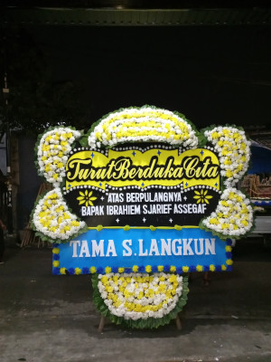 Papan Bunga Duka di Liliba